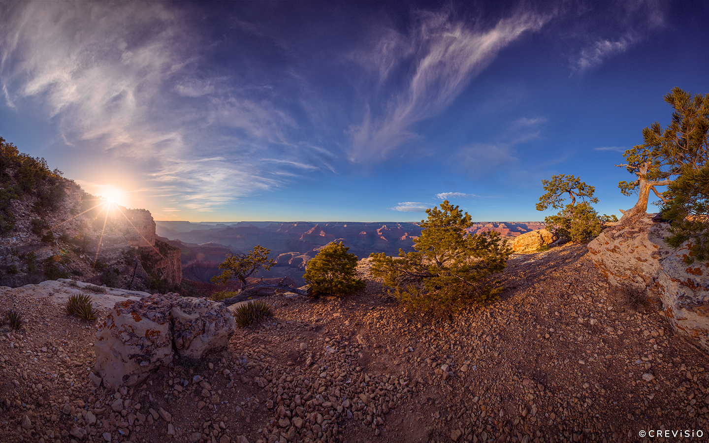 Grand Canyon Sunset by Crevisio