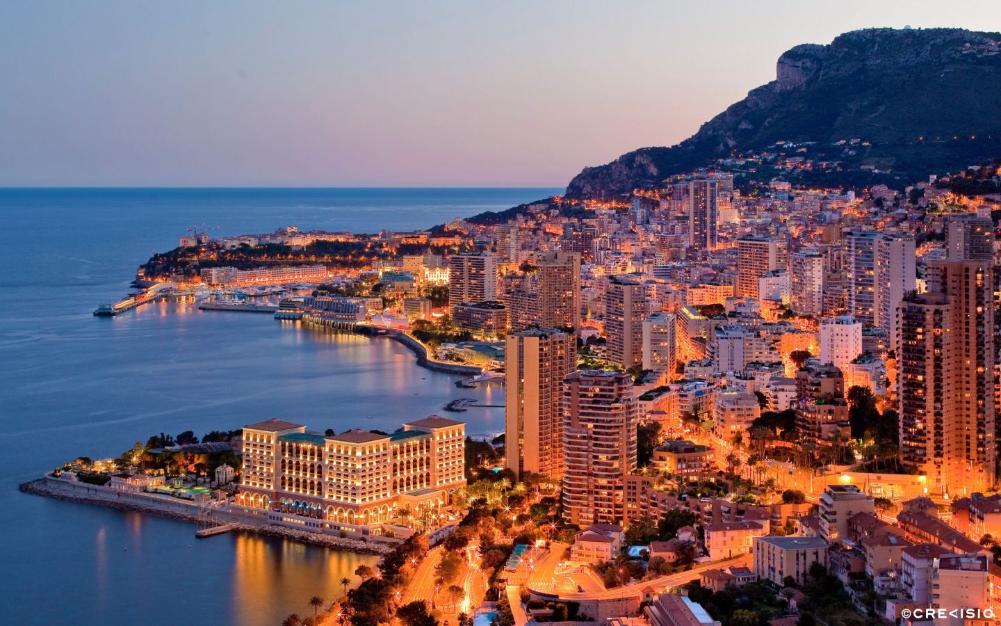Warm City Lights in Monaco | Crevisio | Branding & Photography Agency