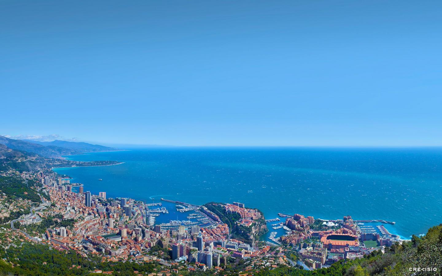 Monaco Panorama by Crevisio