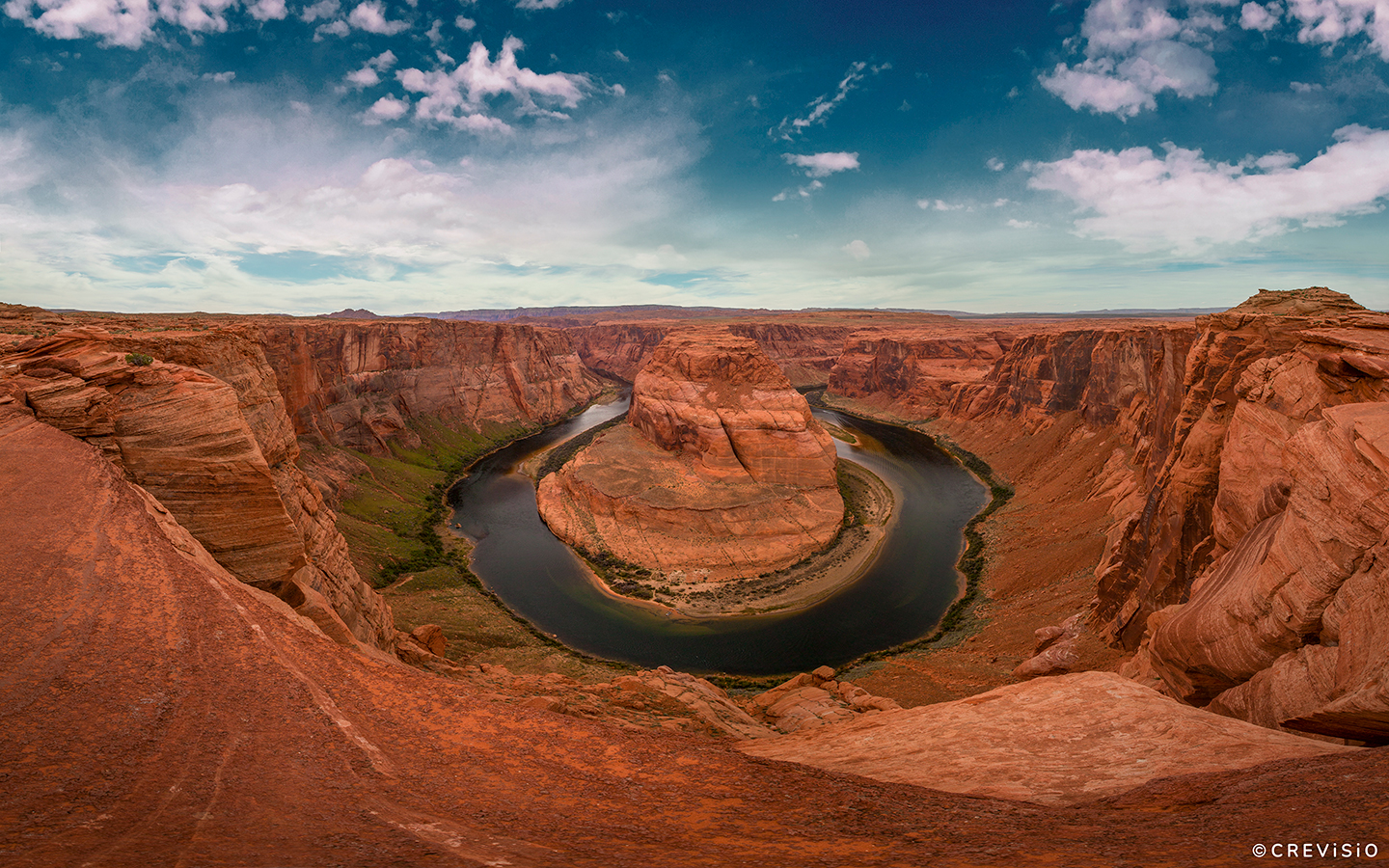 Horseshoe Bend by Crevisio