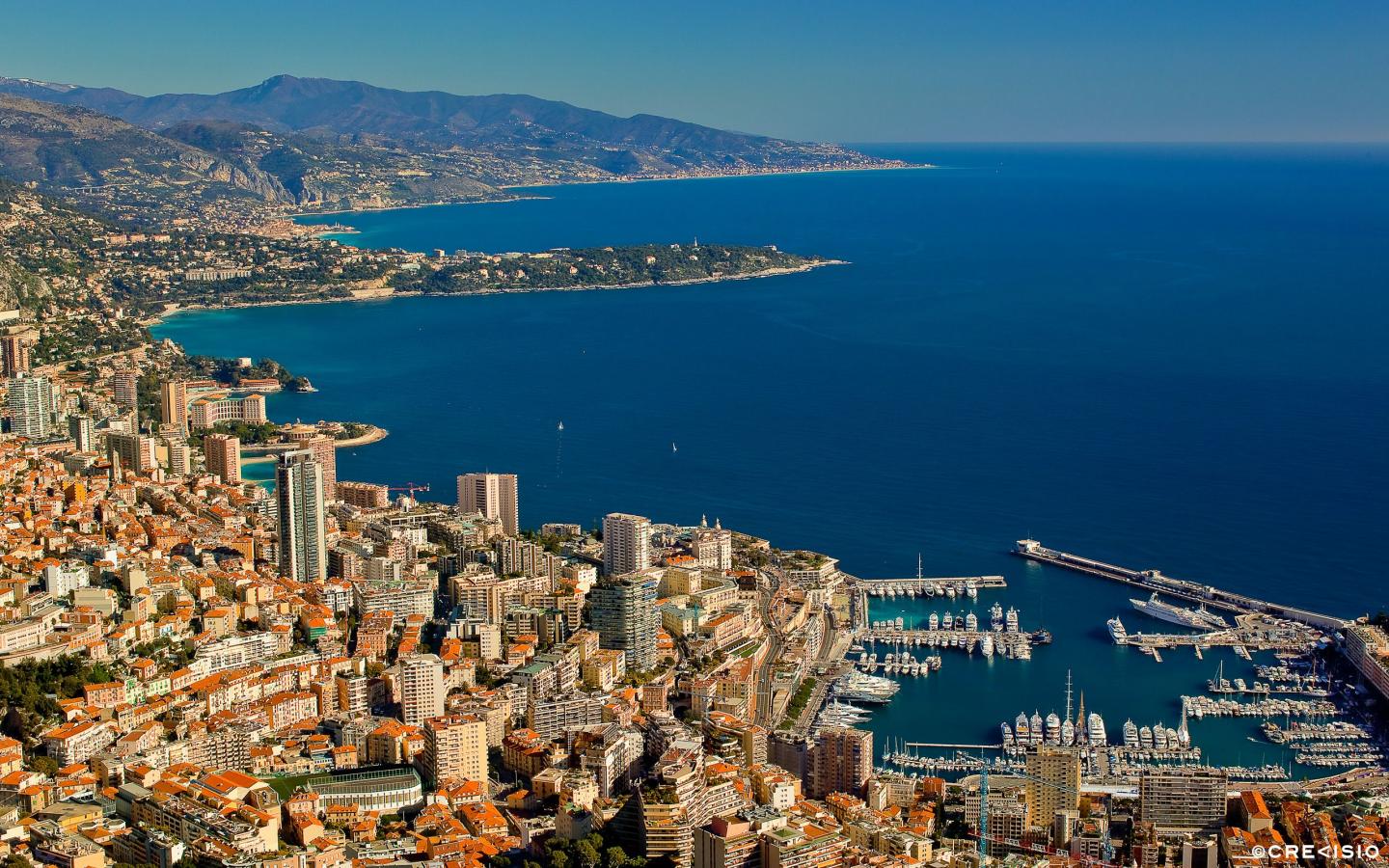 From Monaco To Bordighera by Crevisio